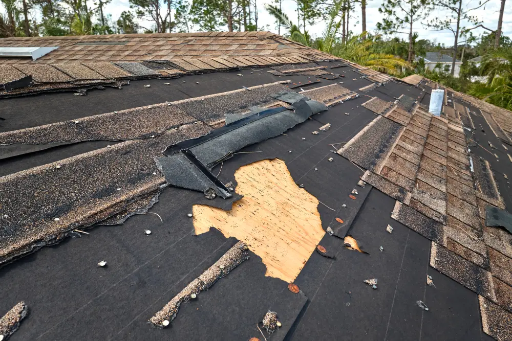 Wind Damage Roof Repair Central KY
